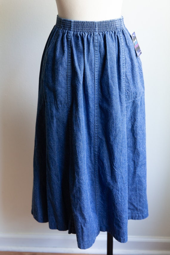 70s denim skirt Gem