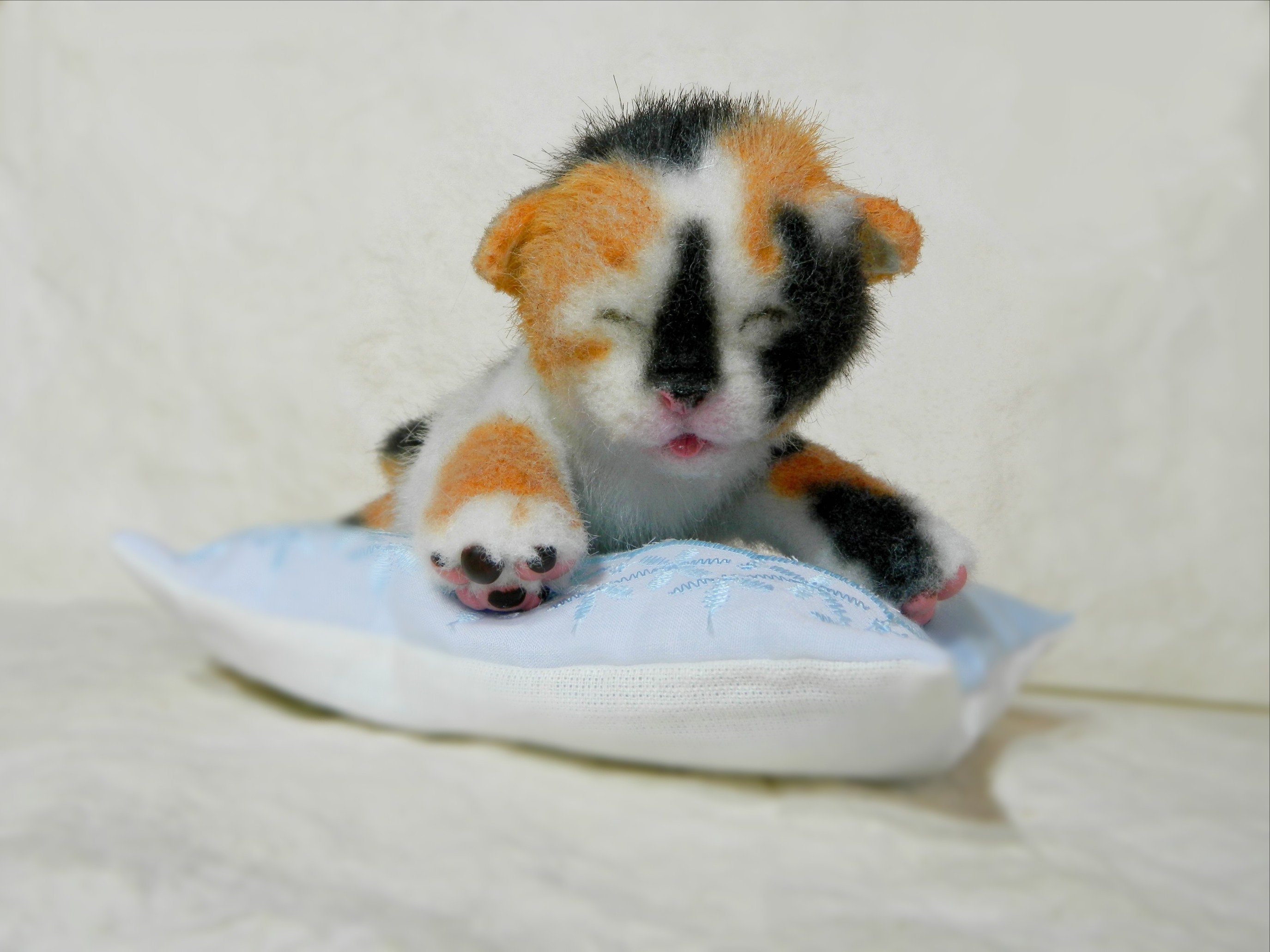 Custom plush pet portrait. Realistic cat stuffed animals. | Etsy