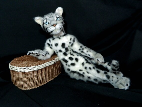 clouded leopard toy