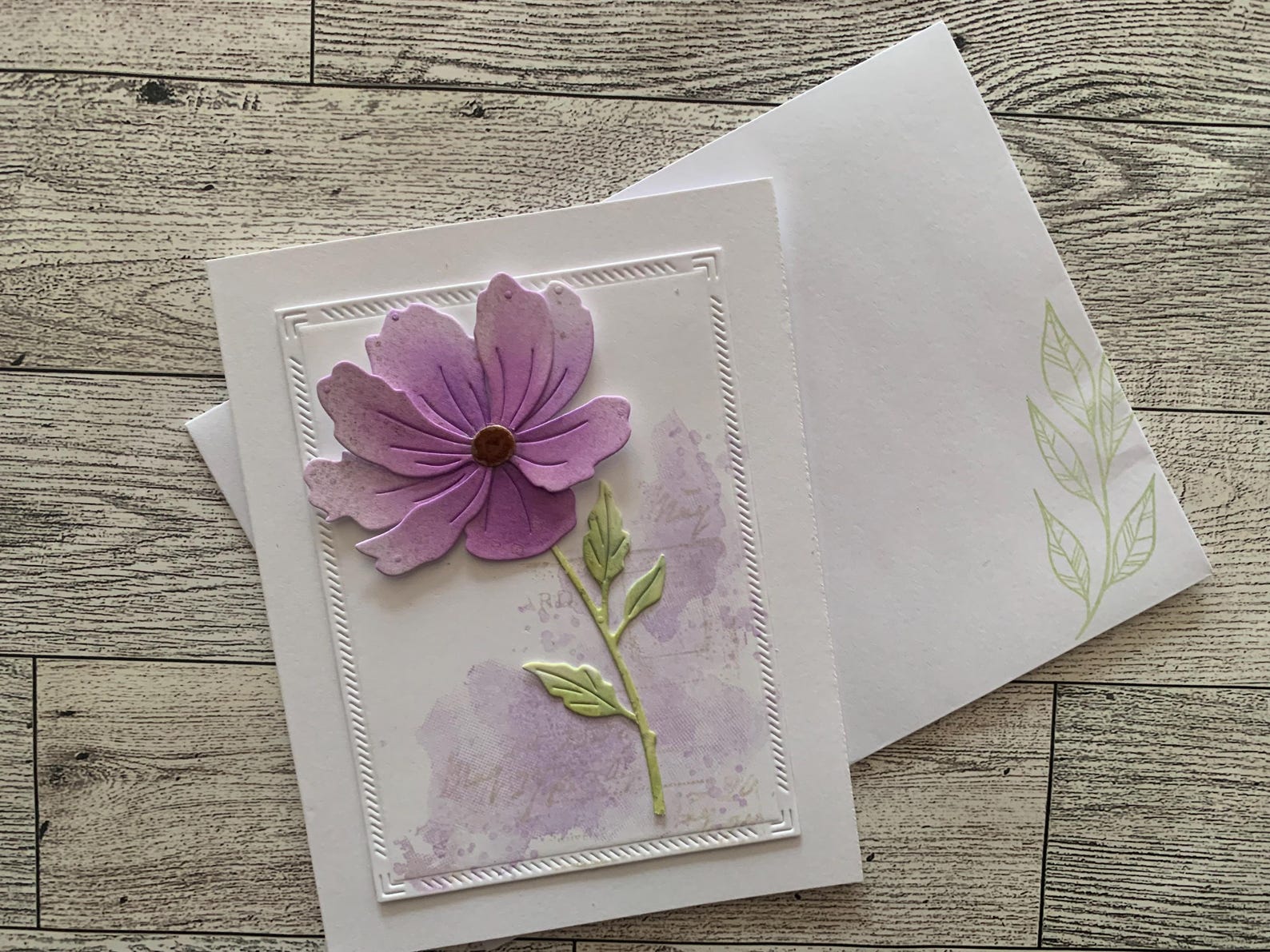Handmade Watercolor Flower Note Cards, Set of 3 - Etsy