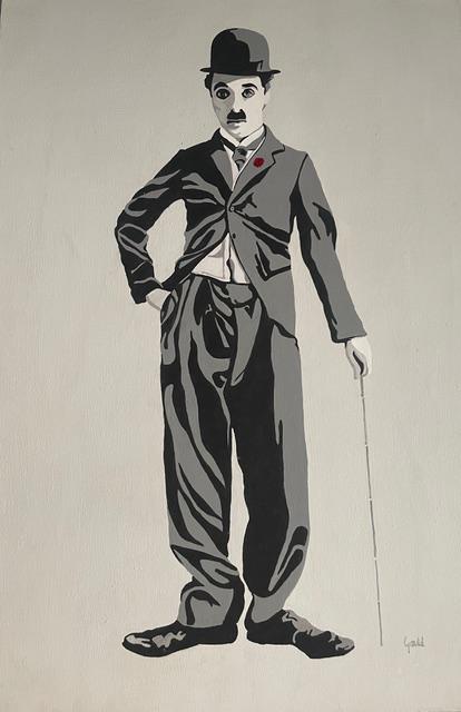 Chaplin painting - Etsy 日本