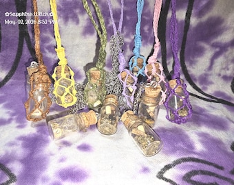 Safe Travels Destination Spell Bottle Witch Bottle Drive Trip
