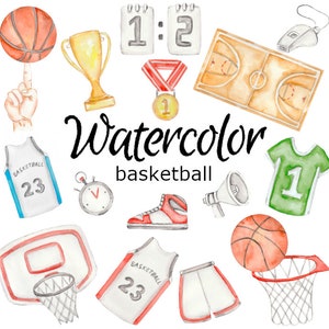 水彩画クリップアート、バスケットボール スポーツ アート ボール PNG グラフィックス 水彩画 イラスト スケッチ 絵画 クリップアート ネット ユニフォーム ゲーム プレーヤー シューズ