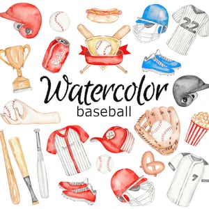 ACUARELA CLIPART, béisbol deporte arte bola png gráficos acuarela ilustración boceto pintura clip art red uniforme juego jugador zapatos