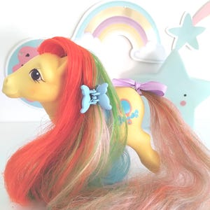 My Little Pony G1 Pretty Vision - Brush 'n Grow Serie - 1987 Hasbro