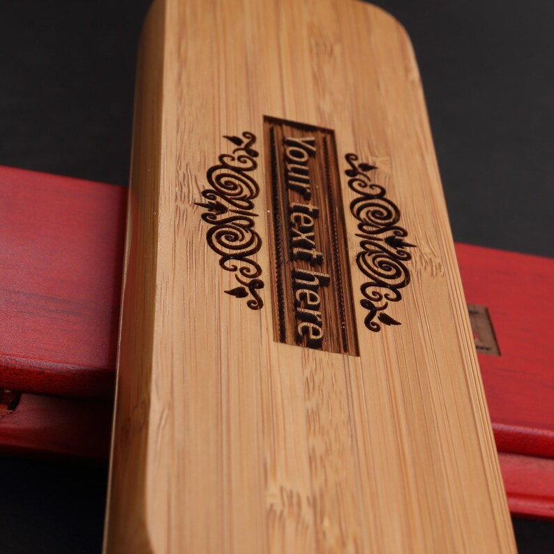 Wood Pen Set Monogrammed Pen Set Engraved Pen Case Personalized Pen Set with box Desktop Pen Holder Boss Gift groomsmen gift ideas