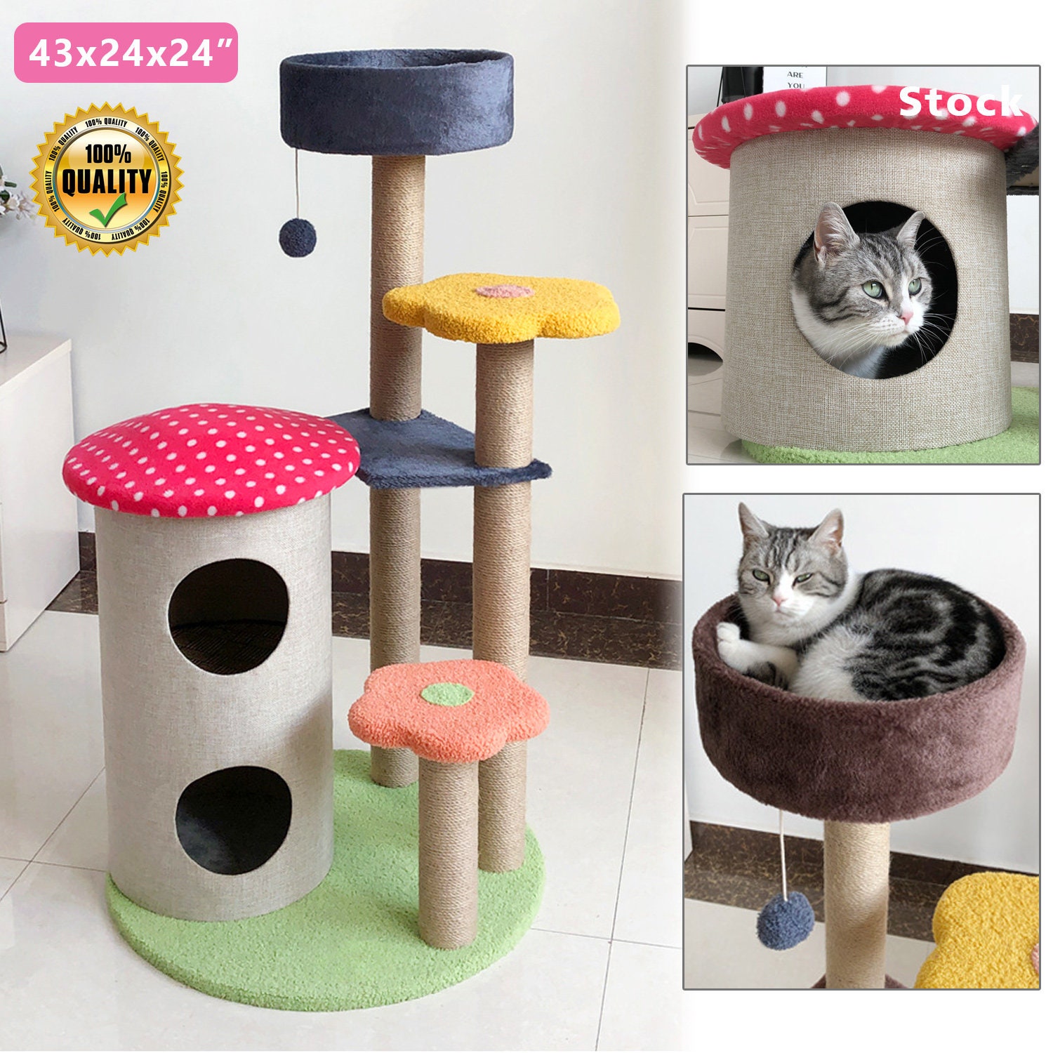 multi level cat condo