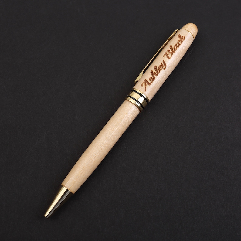 Custom Pens Bamboo Pen Rosewood Pen FREE Engraving Wedding Doctor Gifts