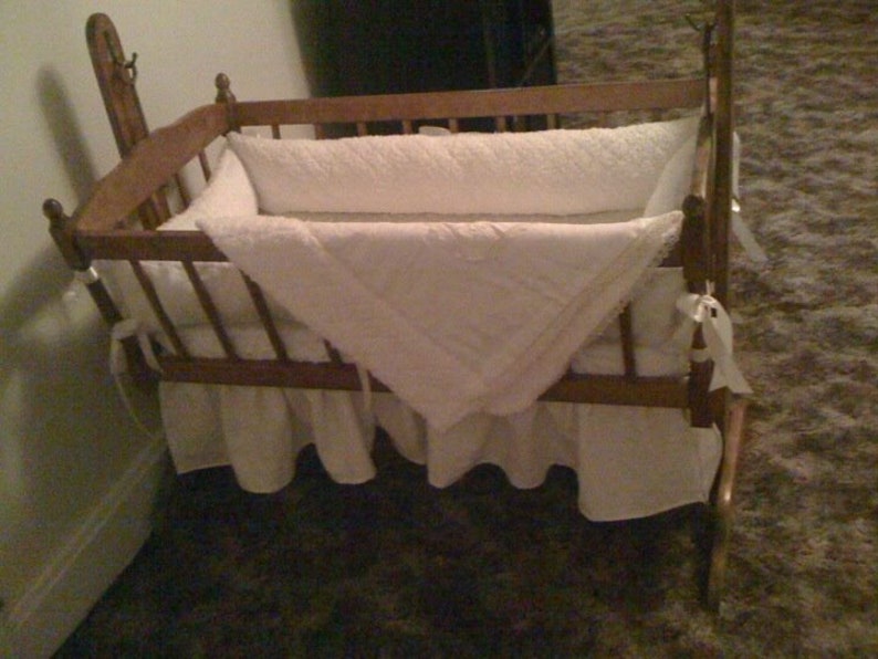 Cradle Baby Bedding Set Vintage Heirloom Antique Etsy