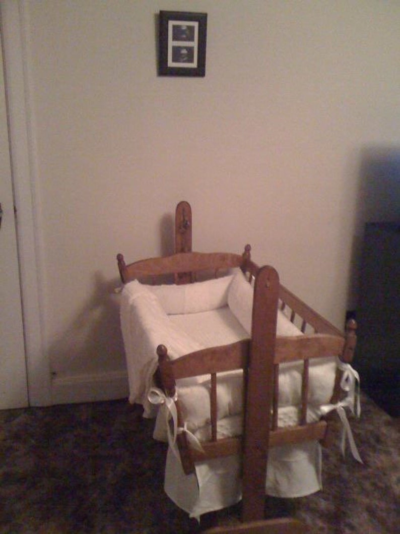 Cradle Baby Bedding Set Vintage Heirloom Antique Etsy