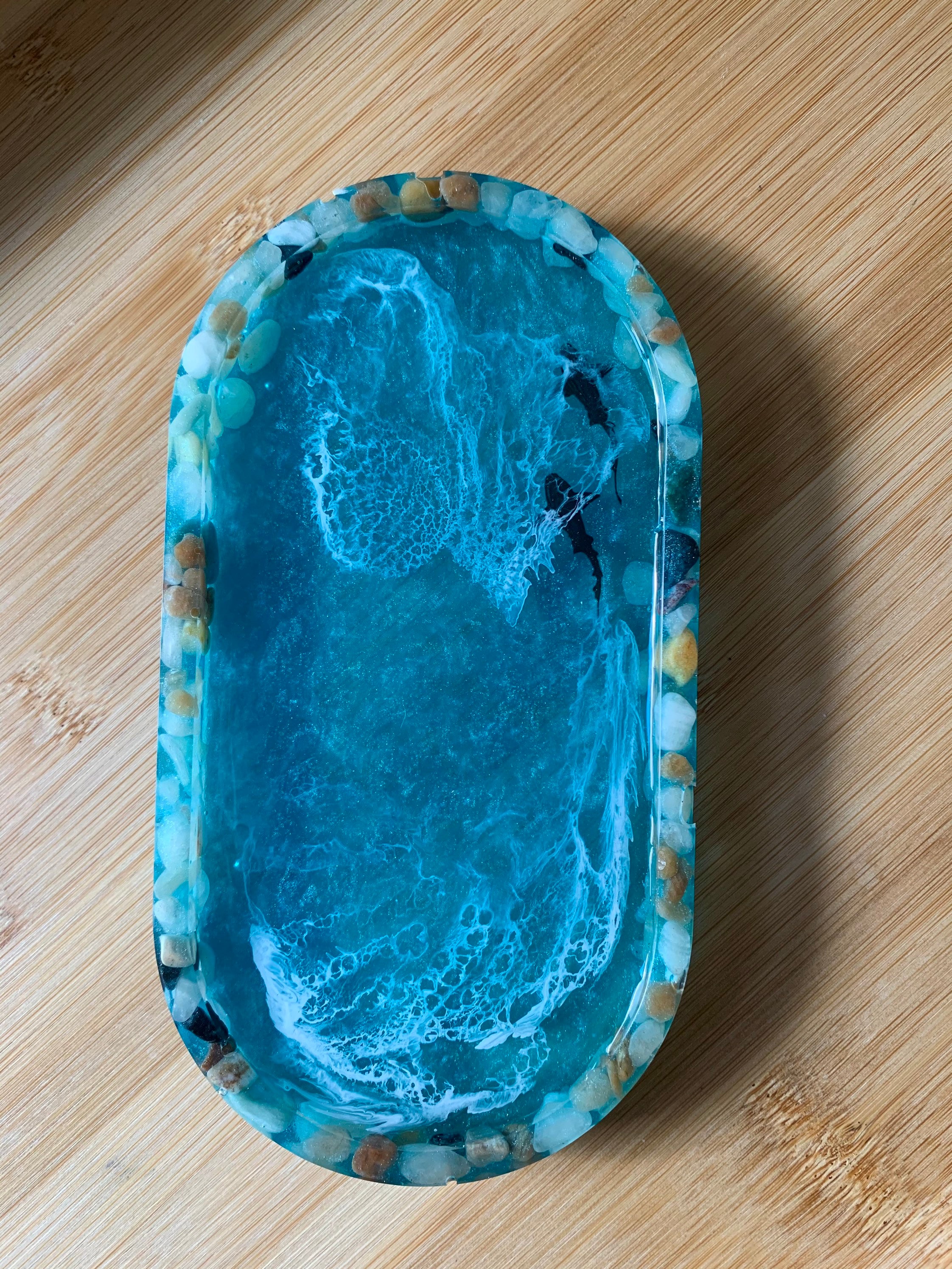 Resin Tray Rolling Resin Tray Resin Jewelry Dish Resin Etsy