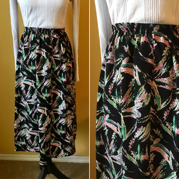 long summer skirts 80s