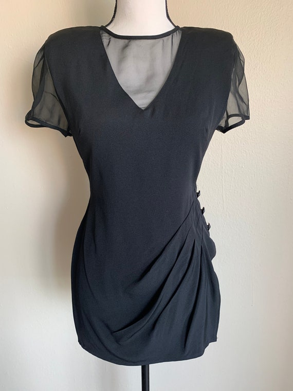 1980s Petite Cocktail Dress Size 2/4 