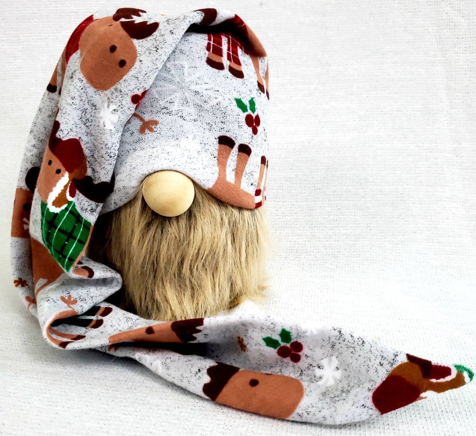 Slouchy Gnome Hat Christmas Gnome Hat Christmas Decor Hats Etsy