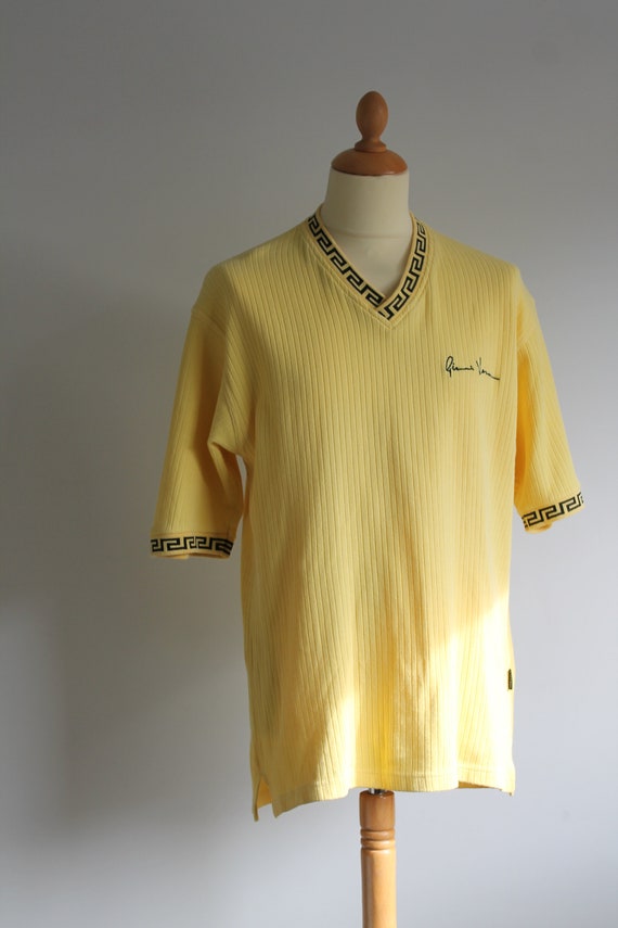 Yellow Versace T-shirt