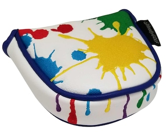Paint Balls Embroidered Putter Cover - Mallet by ReadyGOLF