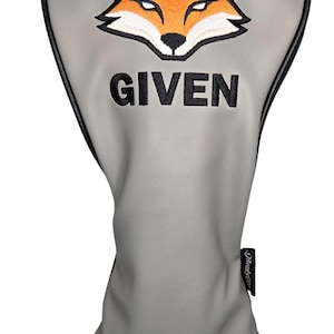 Zero "Fox" Given Embroidered Driver Headcover by ReadyGOLF