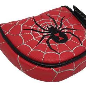 Black Widow Embroidered Putter Cover - Mallet by ReadyGOLF