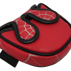 Black Widow Embroidered Putter Cover - Mallet by ReadyGOLF