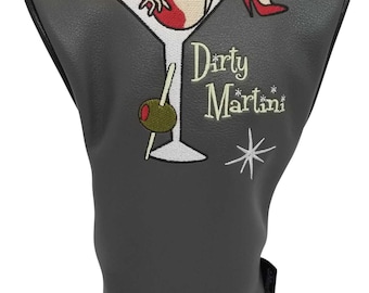 Dirty Martini Embroidered Driver Headcover by ReadyGOLF