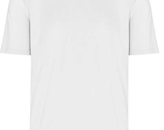 Men’s White Mock Neck Stretch Fit Polo Shirt by ReadyGOLF