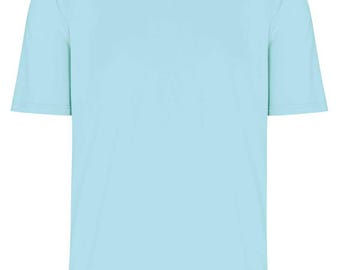 Men’s Seafoam Mock Neck Stretch Fit Polo Shirt by ReadyGOLF