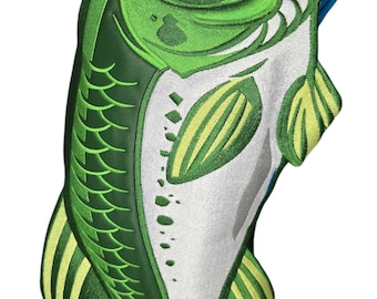 Largemouth Bass Embroidered Driver Classic Headcover by ReadyGOLF