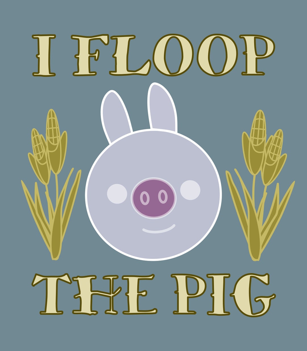 Adventure Time - Card Wars “I Floop the Pig” - Etsy