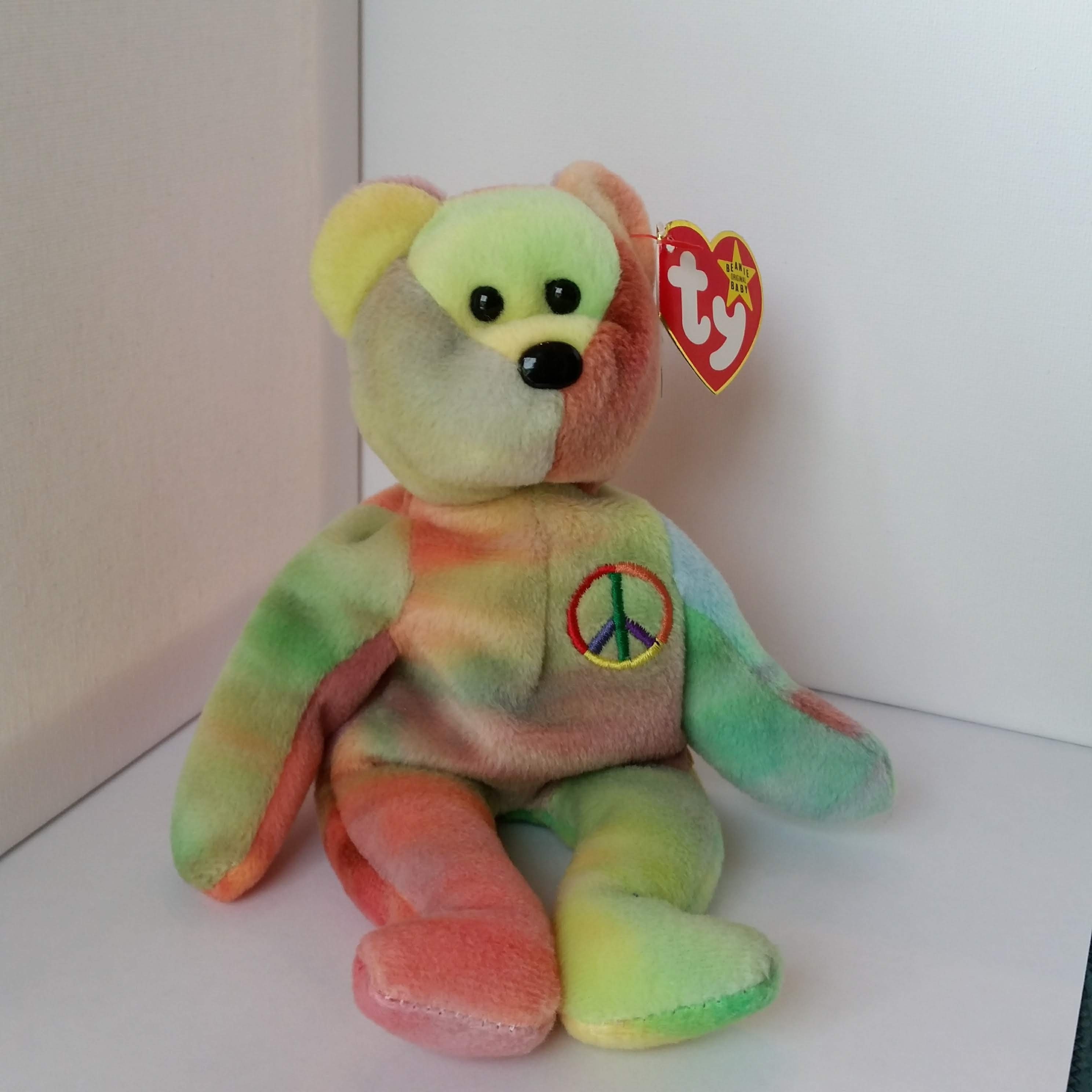 peace beanie baby style 4053