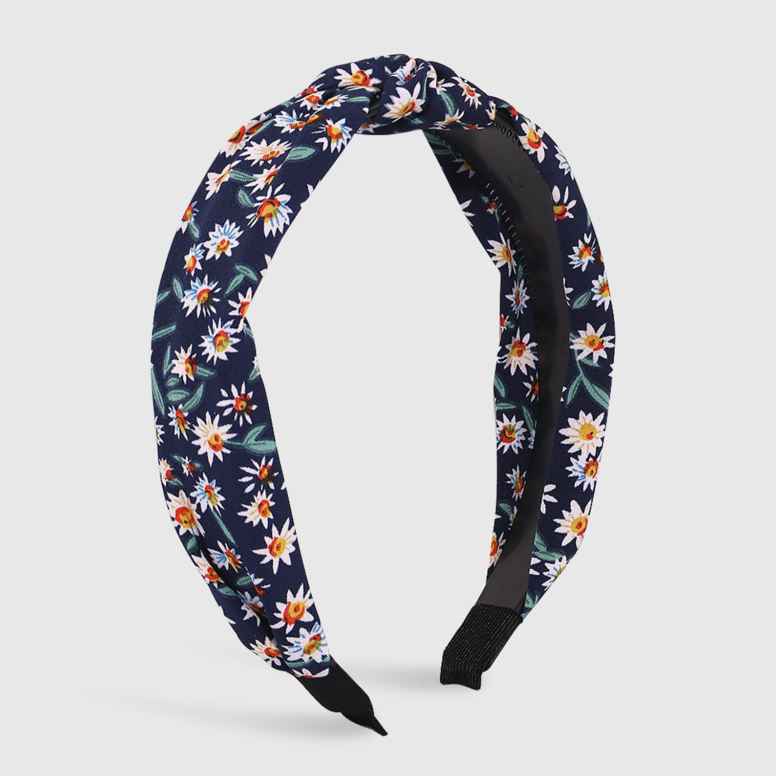 Floral Pattern Knotted Headband Etsy