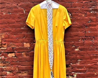 70's / Early 80's Vintage Dress by Caron of Chicago in Excellent Condition