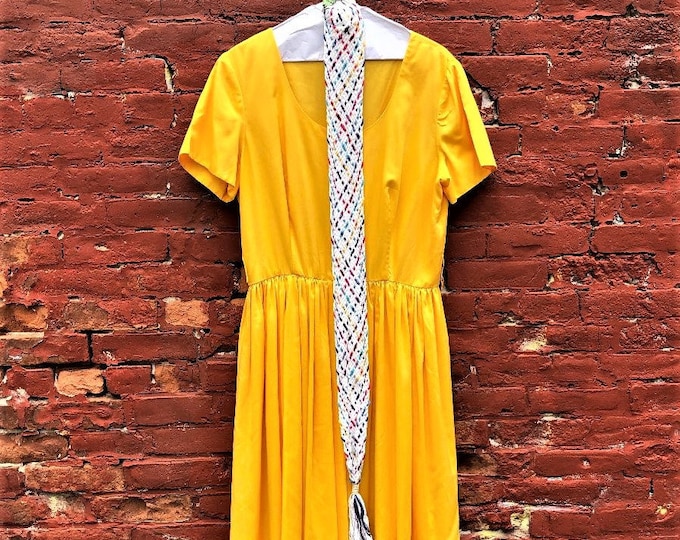 70's / Early 80's Vintage Dress by Caron of Chicago in Excellent Condition