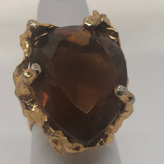 Vintage 1970's Large Statement Ring