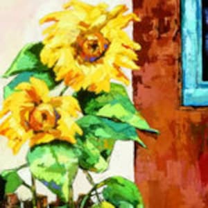 Sunflowers, Sunflower, Sunflower Art. Sunflower Gift, Sunflower Wall Art, Sunflower Decor, Sunflower Print, Sunflower Art Print, Garden Art