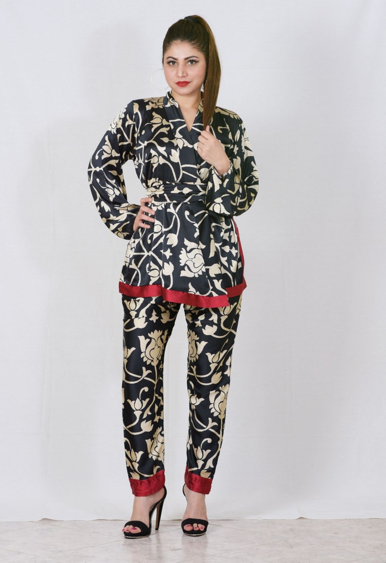 black co ord suit