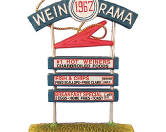 My Little Town Wein O Rama ornament