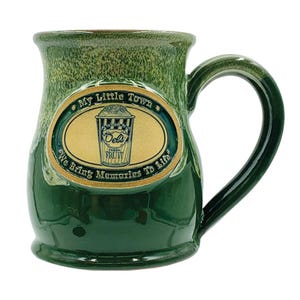 My Little Town 14 oz. hand-thrown mug of Del&#39;s lemonade cup