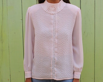 Blush blouse