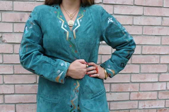 Vintage Char, Santa Fe Suede Jacket - image 1