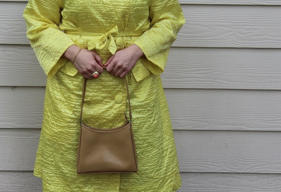 Vintage Yellow Rain-Paka Coat - image 2