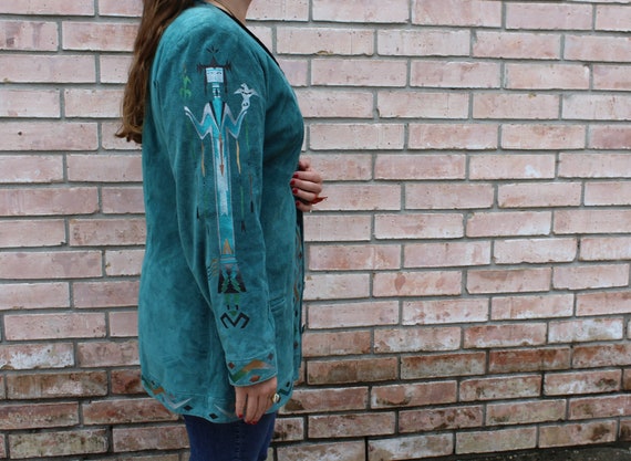 Vintage Char, Santa Fe Suede Jacket - image 4