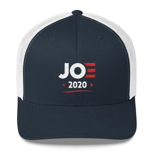 Joe 2020 Hat - Joe Biden Embroidered Trucker Cap