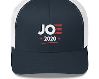 Chapeau Joe 2020 - Joe Biden Brodé Trucker Cap