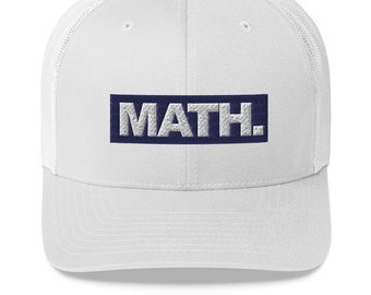 Andrew Yang Math Pin Trucker Cap