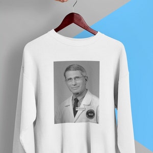 Dr Anthony Fauci Crewneck Sweatshirt Bild 1