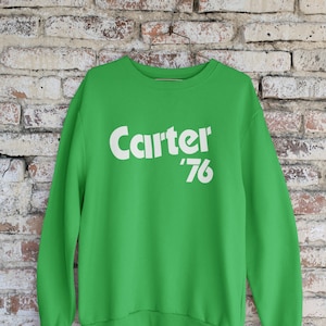Koszulka Jimmy'ego Cartera Retro 1976 Prezydencka Kampania Bluza