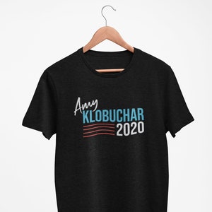 Amy Klobuchar Chemise Amy 2020 Pour président À manches courtes T-Shirt image 1