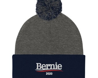 Beechfield Unisex Faux Fur Pom Pom Chunky Beanie Hat-Knitted Bobble Woolly Cap