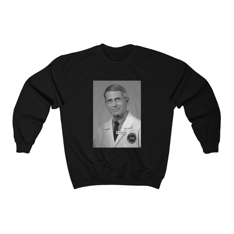 Dr Anthony Fauci Crewneck Sweatshirt image 3