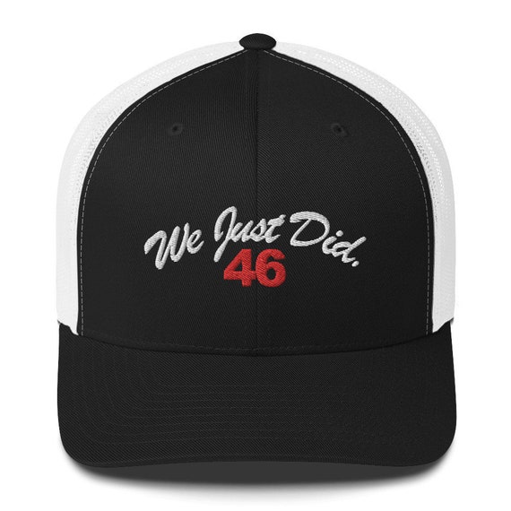 46 Hat Biden Embroidered Trucker Cap 
